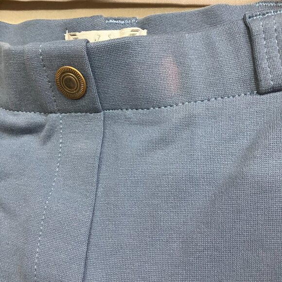 NWT TuffRider Women Size 26 Denim Equestrian Breeches Horse Riding Button Pants - Picture 10 of 13